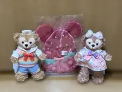 ぬいぐるみバッジ　コスチューム　３点セット