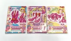 アイカツ 星宮いちご 二年生 ピンクステージコーデ 3枚セット