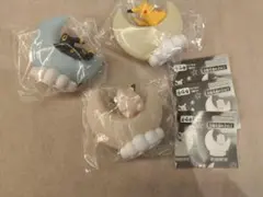 ポケモン　おっきなお月さまライトマスコット　ブラッキー　ピカチュウ　ピッピ