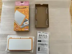 newニンテンドー２DSLLホワイト×オレンジ②