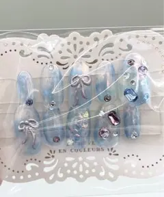 【現品販売可】No.4ニュアンスバレエコアネイル