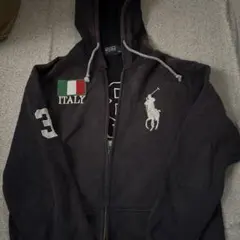 Polo Ralph Laurenネイビー ビッグポニー swag イタリア短丈