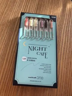 uni-ball one NIGHT CAFE 6色セット