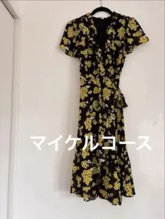 美品⭐︎マイケルコースフローラルワンピース　Ｓのサムネイル