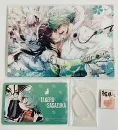 カラマリ 笹塚尊 アクリルスタンド 缶バッジ アクリルチャーム cccmu0430-