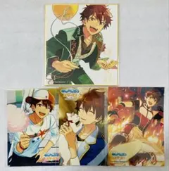 あんスタ　守沢千秋　色紙　生ブロマイド　流星隊