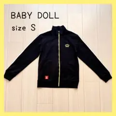 値下げ【美品】ベビードール　ジャージ　キッズ 　黒　イエロー　S