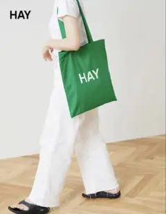 HAY エコバッグ　グリーンのサムネイル