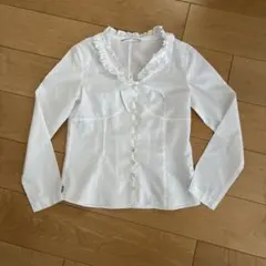 フリルブラウス シャツ