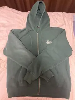 Stussy グレー フルジップパーカー L - メルカリ