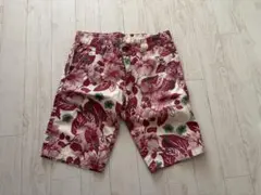 DRDENIM フラワープリント ショートパンツ