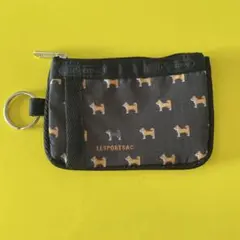 LESPORTSAC キーカードホルダー　シバピクセル