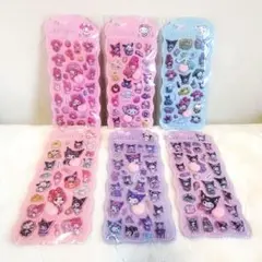 ボンボンドロップシール　ぷにぷにおしりシール 6枚セット