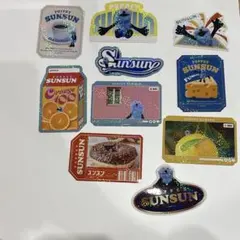 パペットスンスン　ステッカーセット