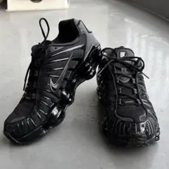 箱付き Nike Shox TL AV3595-002 ブラック 27.5cm