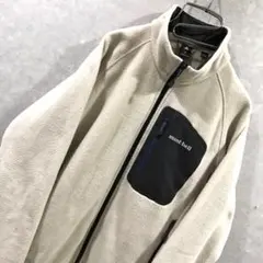 mont-bell クリマプラス100 フリースジャケット アイボリー M