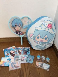 すとぷり ころんくんセット まとめ売り うちわ クッション アクリルキーホルダー