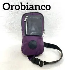 オロビアンコ orobiancoショルダーバッグ　パープル　ボディバッグ