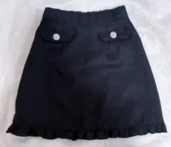 ♡未使用 タグ付き evelyn エブリン ビジュータイトスカート ブラック 黒