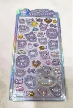 うるちゅるポップシール　ボンボンドロップシール クロミ