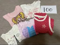 夏　半袖Tシャツ・タンクトップ5枚まとめ　HusHusH他　サイズ100のサムネイル