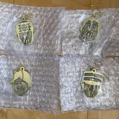 一番くじ ゴールデンカムイ G賞 メタルチャームド 4個セット