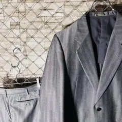 DORMEUIL ドーメル生地 スーツ AB6相当 ネイビー セットアップ - メルカリ