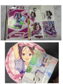 ウマ娘プリティーダービー スペシャルウィーク グッズセット 7点