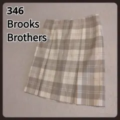 346 Brooks Brothers　チェックスカート　6