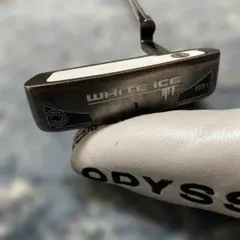 Odyssey White Ice 355 パター ヘッドカバー付き Yahoo!オークション -「オデッセイ パターカバー ホワイトアイス」の