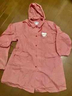 再値下げ❣️used familiar レインコート120cm  記名あり