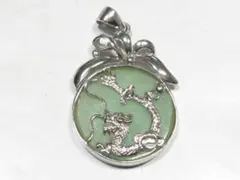 シルバー９２５　ドラゴン　龍　ネックレス　トップ！