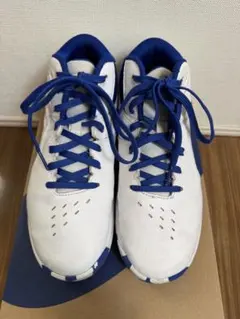 ASICS バスケットボールシューズ ホワイト/ブルー