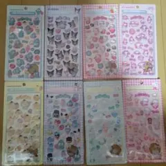 サンリオ ☆彡ボンボンドロップシール ８枚お正月お得セット
