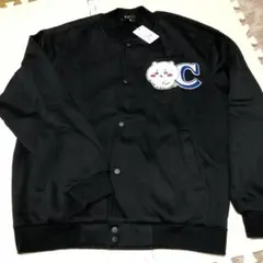 お値下げ　トーキングヘッズ　ちいかわ　スウェットスナップジャケット　黒　Ｌ