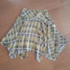 ZARA チェック柄スカート