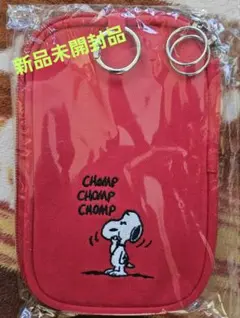 【新品未開封品】スヌーピー　ピーナッツ　スマホケース　ポーチ　SNOOPY