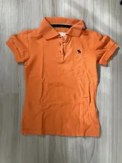 Abercrombie & Fitch ポロシャツ オレンジ Sのサムネイル