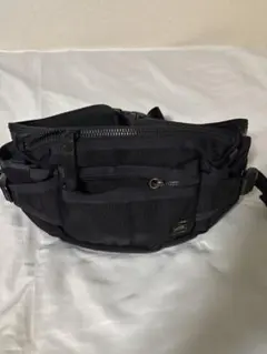 美品 PORTER ポーター ヒート HEAT ウエストバッグ ボディバッグ 黒
