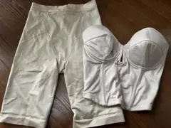 bridal bloom ショートビスチェE65　ロングガードルM