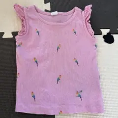 GAP ピンク フリル袖 Tシャツ 8歳