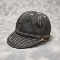 キノッピ様 専用】ヒッコリー×11ozデニムキャップ&市松×10ozキャップ