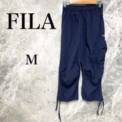 FILA レディース M ネイビー トラックパンツ スポーツMIX ストリート