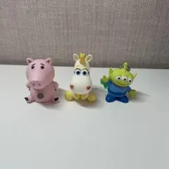 トイストーリー　指人形　キーホルダー　3点セット