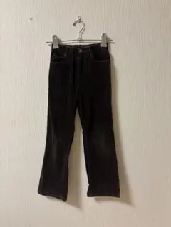 黒 コーデュロイ パンツ 130サイズ