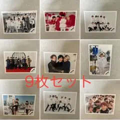 Snow Man 公式写真9枚セット(1枚sixtones)