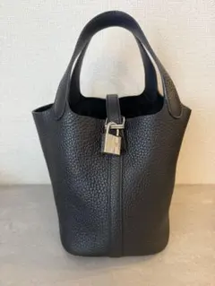 HERMES エルメス ピコタン PM 初期モデル トリヨンクレマンス ノワール