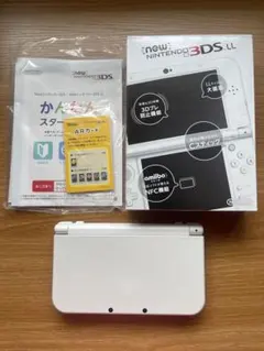 new3dsll パールホワイト　本体（箱・付属品あり）
