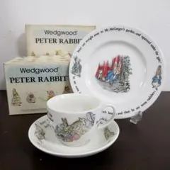 103 ウェッジウッド ピーターラビット カップ＆ソーサー プレートセット