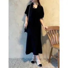 dazzlin ダズリン　ショートコンビシャツ2ピースワンピース